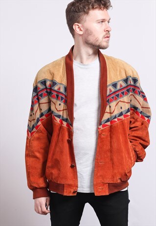 VINTAGE AZTEC INCA JACKET