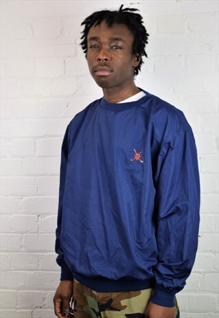 VINTAGE 90'S POLO RALPH LAUREN NYLON PULLOVER JACKET
