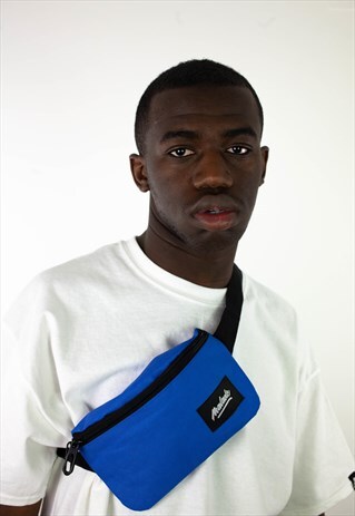 MALADE NATION ROYAL BLUE BUM BAG