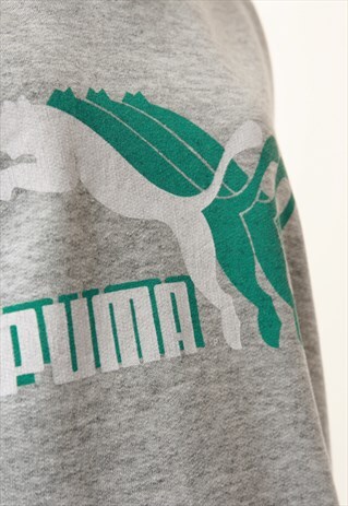 VINTAGE OLDSCHOOL PUMA MADE IN ITALY COTTON SWEATSHIRT 14530