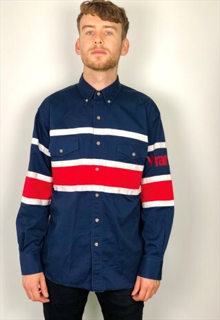 WRANGLER VINTAGE SPELLOUT 90'S SHIRT