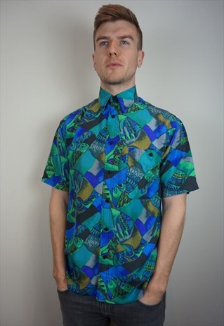 FUNKY PATTERNED SHIRT