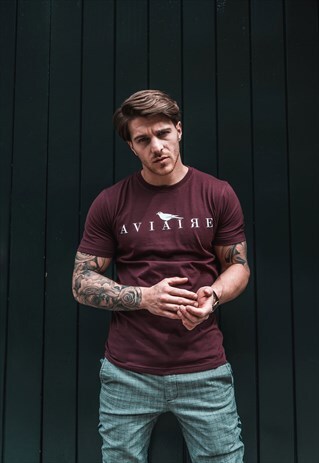 MADDISON TEE - BURGUNDY