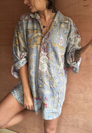 OVERSIZED RETRO 90S 80S VINTAGE UNISEX FESTIVAL SHIRT