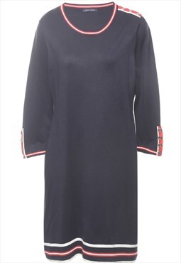 Vintage Long Sleeved Dress - M