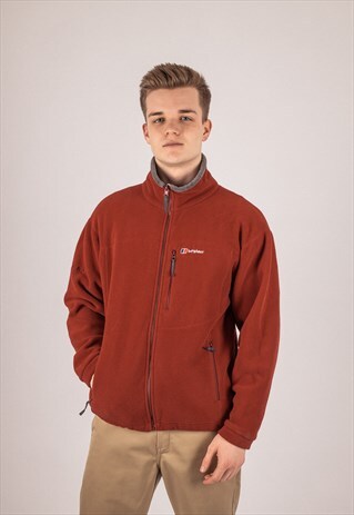 BERGHAUS THERMAL PRO FLEECE IN BURNT RED