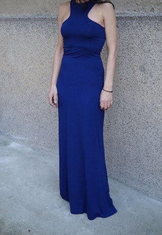 EVENING DRESS MAXI DRESS ELEGANT CASUAL LONG JERSEY F1478