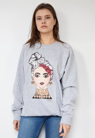 SWEATSHIRT 'TURBANISTA'