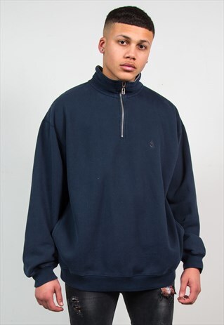 NAUTICA QUARTER ZIP SWEATSHIRT