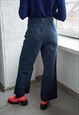 VINTAGE 80'S NAVY WIDE TROUSERS