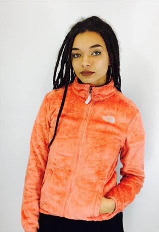 NORTH FACE SOFT TEDDY BEAR FLEECE JACKET