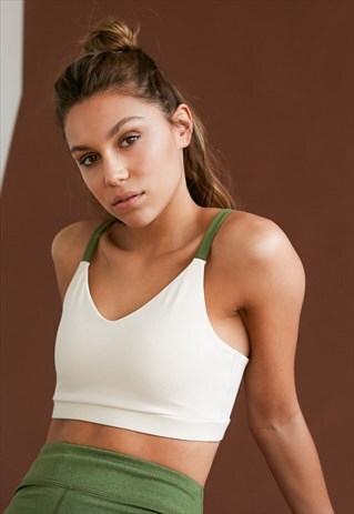 LEDA SPORTS BRA OLIVE