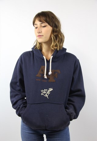 VINTAGE ABERCROMBIE NAVY HOODIE