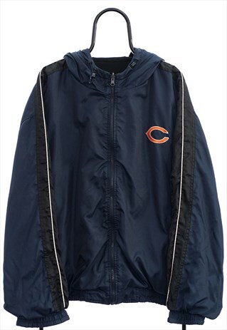 Vintage Reebok NFL Chicago Bears Reversible Jacket Mens