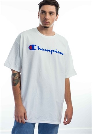 NEW CHAMPION T-SHIRT BIG LOGO 90S XXL 8.5