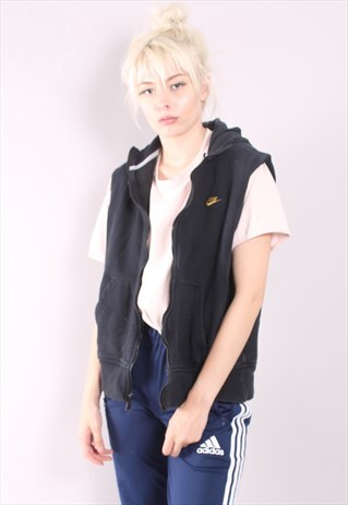 VINTAGE NIKE SLEEVELESS HOODIE