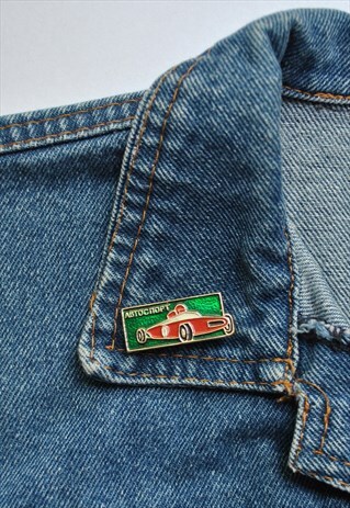 VINTAGE CAR SPORT 80S METAL PIN