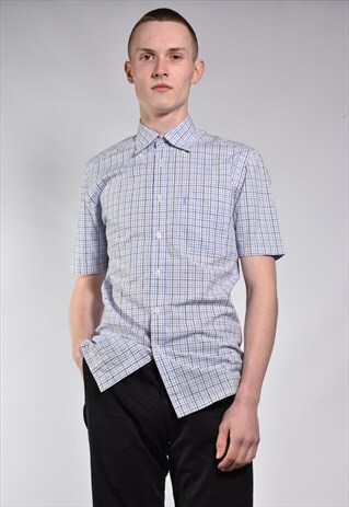 VINTAGE YVES SAINT LAURENT CHECKED SHIRT