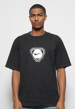 VINTAGE NIKE LOGO T-SHIRT BLACK