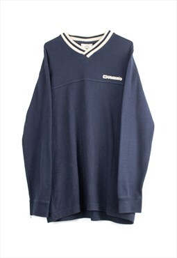 Vintage Umbro 90s Sweatshirt in Blue M