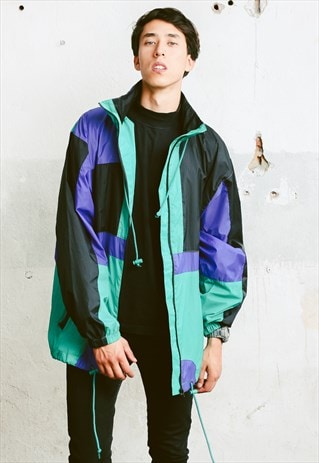 VINTAGE 80S ETIREL RAIN JACKET