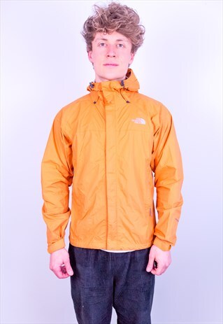 VINTAGE THE NORTH FACE HYVENT JACKET IN ORANGE