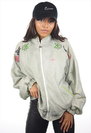 VINTAGE FILA SOFT SHELL WINDBREAKER JACKET