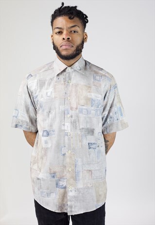 VINTAGE 90S PATTERNED SHIRT
