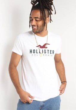 Vintage Hollister Y2K T-Shirt White