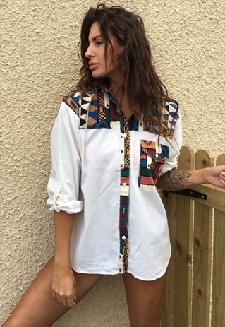 OVERSIZED RETRO 90S 80S VINTAGE UNISEX FESTIVAL SHIRT