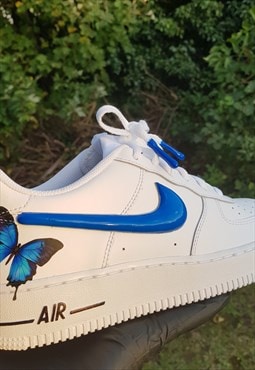 Custom nike AF1 butterfly sneakers 