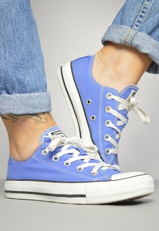 VINTAGE 90S CONVERSE BLUE OX SHOES TRAINERS RETRO COLLEGE