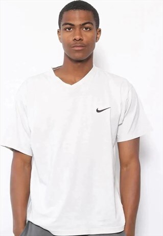 VINTAGE NIKE LOGO T-SHIRT WHITE