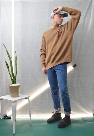 FLOWER RED ROSES SWEATSHIRT