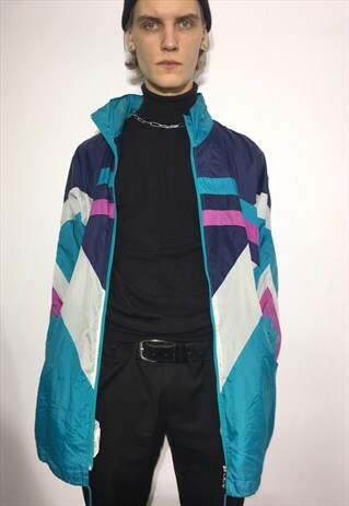 VINTAGE 90' OLDSCHOOL COOL UNISEX WINDBREAKER
