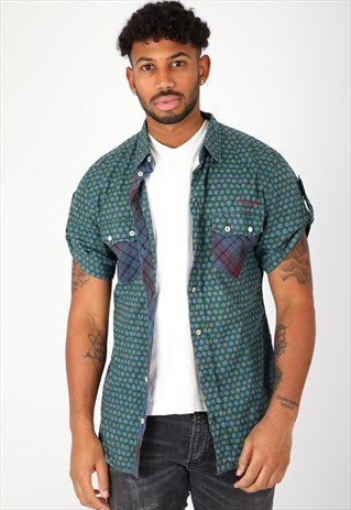VINTAGE D & G PATTERN SHIRT AS160