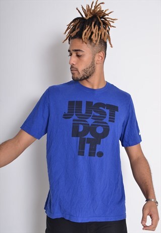 VINTAGE NIKE JUST DO IT 90'S T-SHIRT BLACK