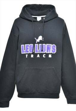 Russell Athletic Leo Lions Track  Printed Hoodie - M