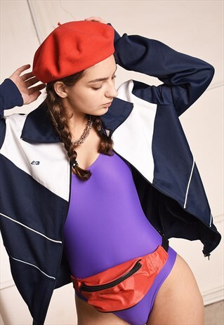 90'S RETRO SLOUCHY ATHLEISURE SPORTS JUMPER
