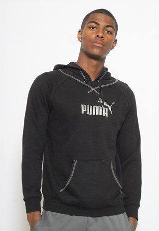 VINTAGE PUMA HOODED SWEATSHIRT