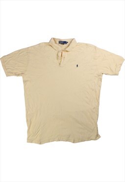Vintage  Polo Ralph Lauren Polo Shirt Polo Yellow XLarge