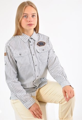 VINTAGE 90'S TOMMY HILFIGER STRIPPED SHIRT