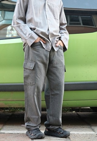 80s Vintage Armani Jeans cargo trousers