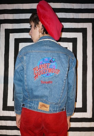 VINTAGE 90'S PLANET HOLLYWOOD JACKET