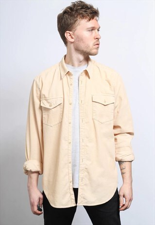 VINTAGE CORDUROY CORD SHIRT