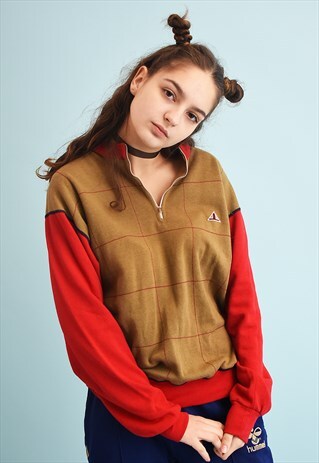 70'S RETRO ATHLEISURE SPORTS SWEATSHIRT JUMPER