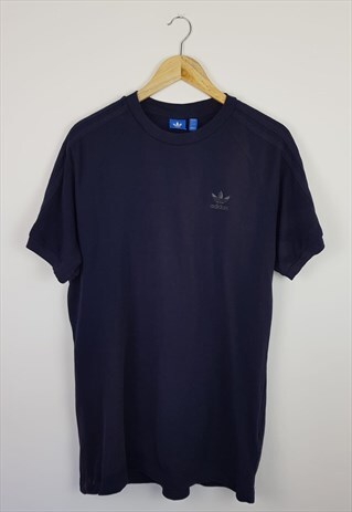 VINTAGE ADIDAS ORIGINALS T-SHIRT BLUE