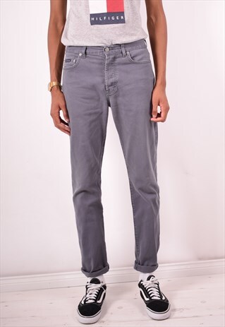 CALVIN KLEIN MENS VINTAGE JEANS W31 L34 GREY 90S