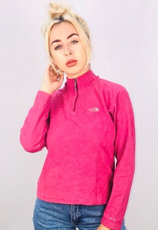 VINTAGE THE NORTH FACE 1/4 ZIP UP FLEECE