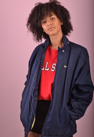 BLUE NIKE PADDED JACKET GTJ3459